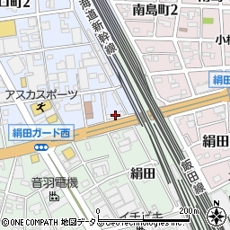 シーエヌ建設株式会社　新幹線豊橋軌道部周辺の地図