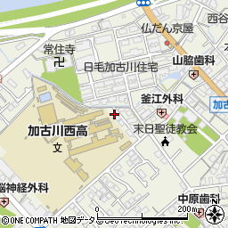 兵庫県加古川市加古川町本町131-6周辺の地図