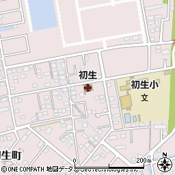 浜松市立　初生幼稚園周辺の地図