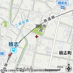 静岡県浜松市中央区積志町768周辺の地図