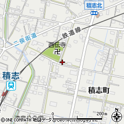 静岡県浜松市中央区積志町758周辺の地図