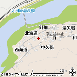 京都府相楽郡南山城村南大河原半在周辺の地図