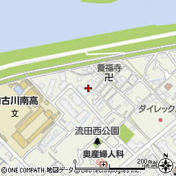 サンロイヤル加古川リバージュ４号館周辺の地図