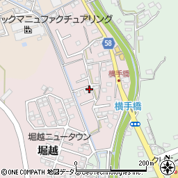 静岡県袋井市堀越1761-2周辺の地図