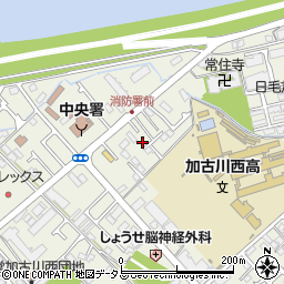 兵庫県加古川市加古川町本町177-5周辺の地図