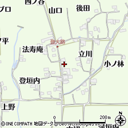 京都府木津川市加茂町例幣立川7周辺の地図