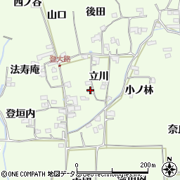 京都府木津川市加茂町例幣立川10周辺の地図