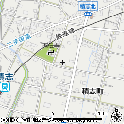 静岡県浜松市中央区積志町757周辺の地図
