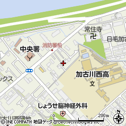兵庫県加古川市加古川町本町177周辺の地図