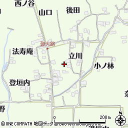 京都府木津川市加茂町例幣立川11周辺の地図