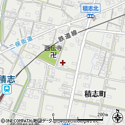 静岡県浜松市中央区積志町756周辺の地図