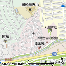 大阪府寝屋川市八幡台周辺の地図