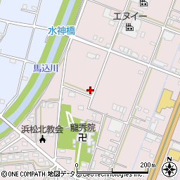 静岡県浜松市中央区有玉北町587周辺の地図