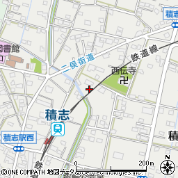 静岡県浜松市中央区積志町518周辺の地図
