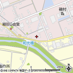 静岡県掛川市細田1周辺の地図