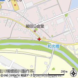 静岡県掛川市細田11周辺の地図