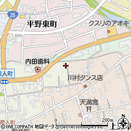 三重県伊賀市上野農人町575-2周辺の地図