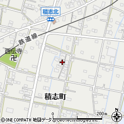 静岡県浜松市中央区積志町721周辺の地図