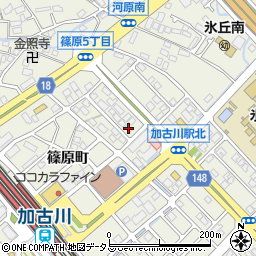 兵庫県加古川市加古川町篠原町123周辺の地図