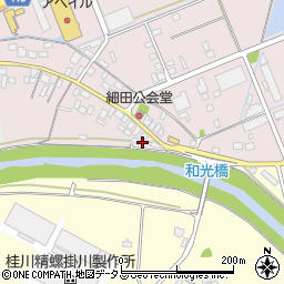 静岡県掛川市細田14周辺の地図