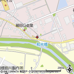 静岡県掛川市細田6周辺の地図