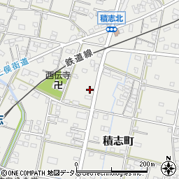 静岡県浜松市中央区積志町748周辺の地図