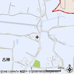 兵庫県神戸市西区神出町古神455周辺の地図