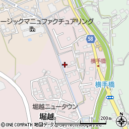 静岡県袋井市堀越1707-5周辺の地図