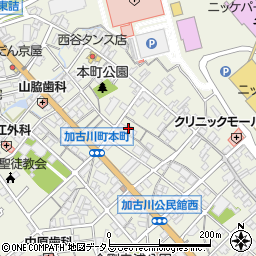 兵庫県加古川市加古川町本町15周辺の地図