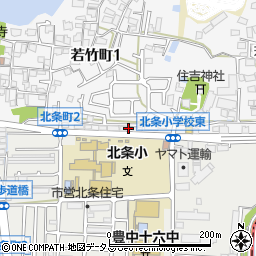 松本引越センター関西営業所周辺の地図