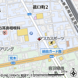 株式会社加藤綿行　経理部周辺の地図