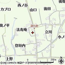 京都府木津川市加茂町例幣法寿庵1周辺の地図
