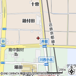 京都府精華町（相楽郡）下狛（井堀）周辺の地図
