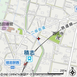 静岡県浜松市中央区積志町517周辺の地図