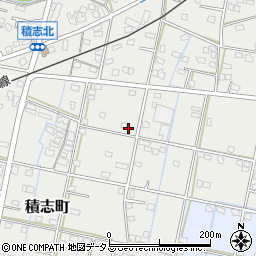 静岡県浜松市中央区積志町580周辺の地図