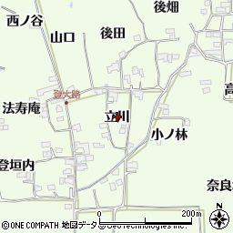 京都府木津川市加茂町例幣立川15-2周辺の地図