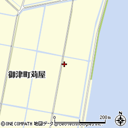 兵庫県たつの市御津町苅屋1663周辺の地図