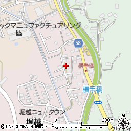 静岡県袋井市堀越1779周辺の地図
