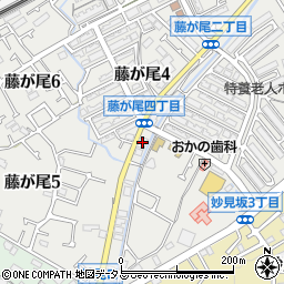 イセヅドライ　藤が尾店周辺の地図