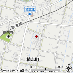 静岡県浜松市中央区積志町719周辺の地図