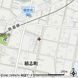 静岡県浜松市中央区積志町715周辺の地図