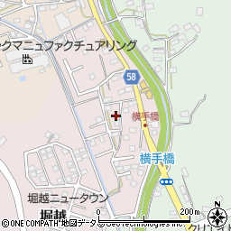 静岡県袋井市堀越1780周辺の地図