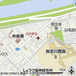 兵庫県加古川市加古川町本町181-8周辺の地図