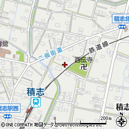 静岡県浜松市中央区積志町520周辺の地図