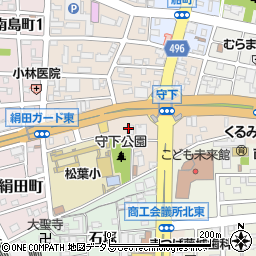 鈴与商事株式会社　豊橋支店業務課周辺の地図