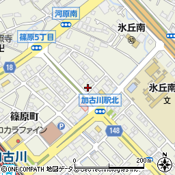 兵庫県加古川市加古川町篠原町113周辺の地図