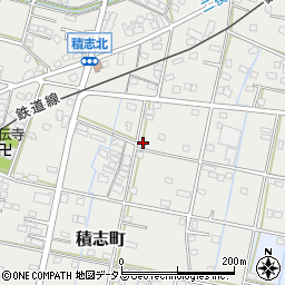 静岡県浜松市中央区積志町556周辺の地図
