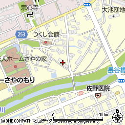 静岡県掛川市長谷445周辺の地図