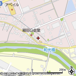 静岡県掛川市細田9周辺の地図