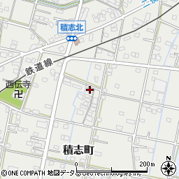 静岡県浜松市中央区積志町718周辺の地図